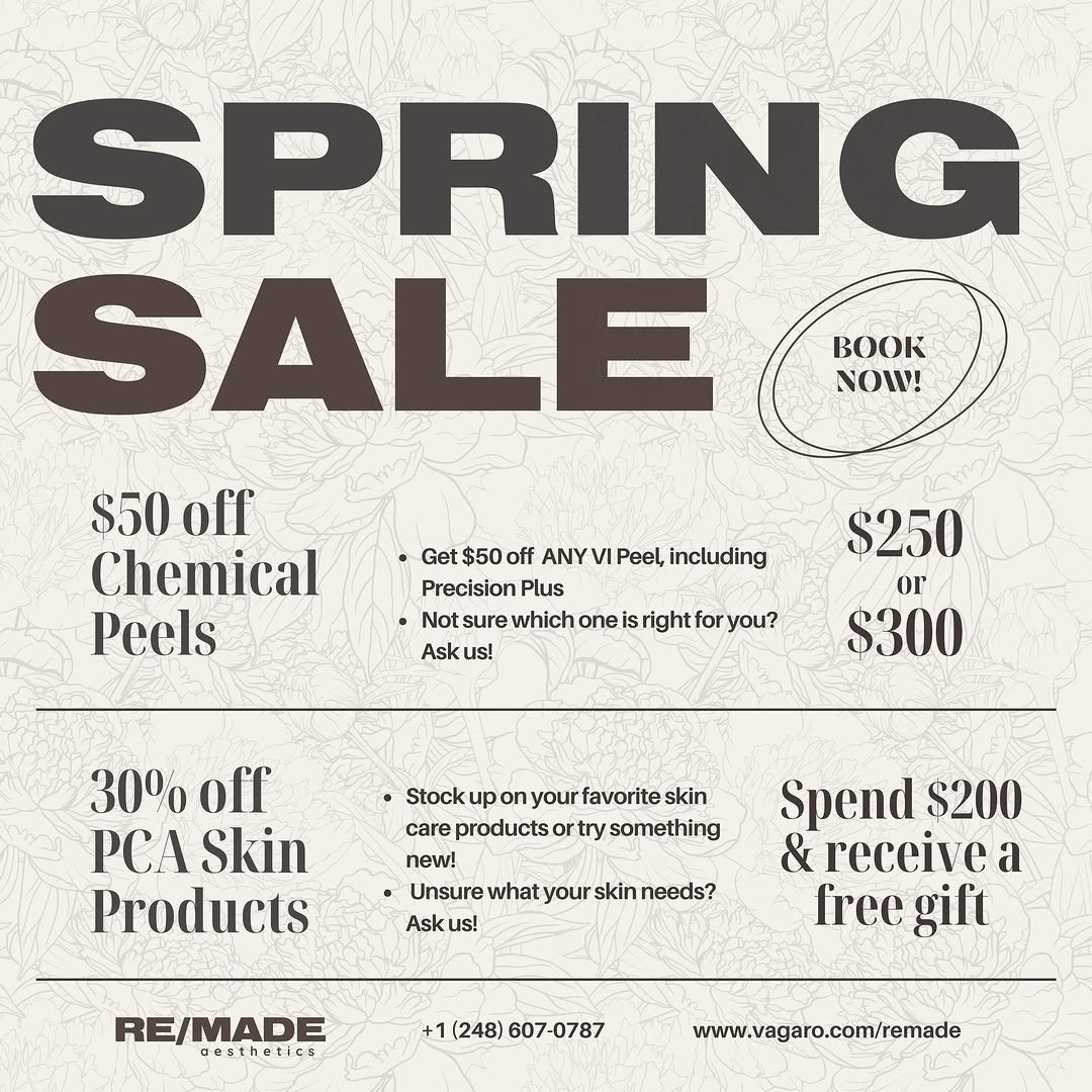 RE/MADE Esthetics client results and treatment photos from Instagram