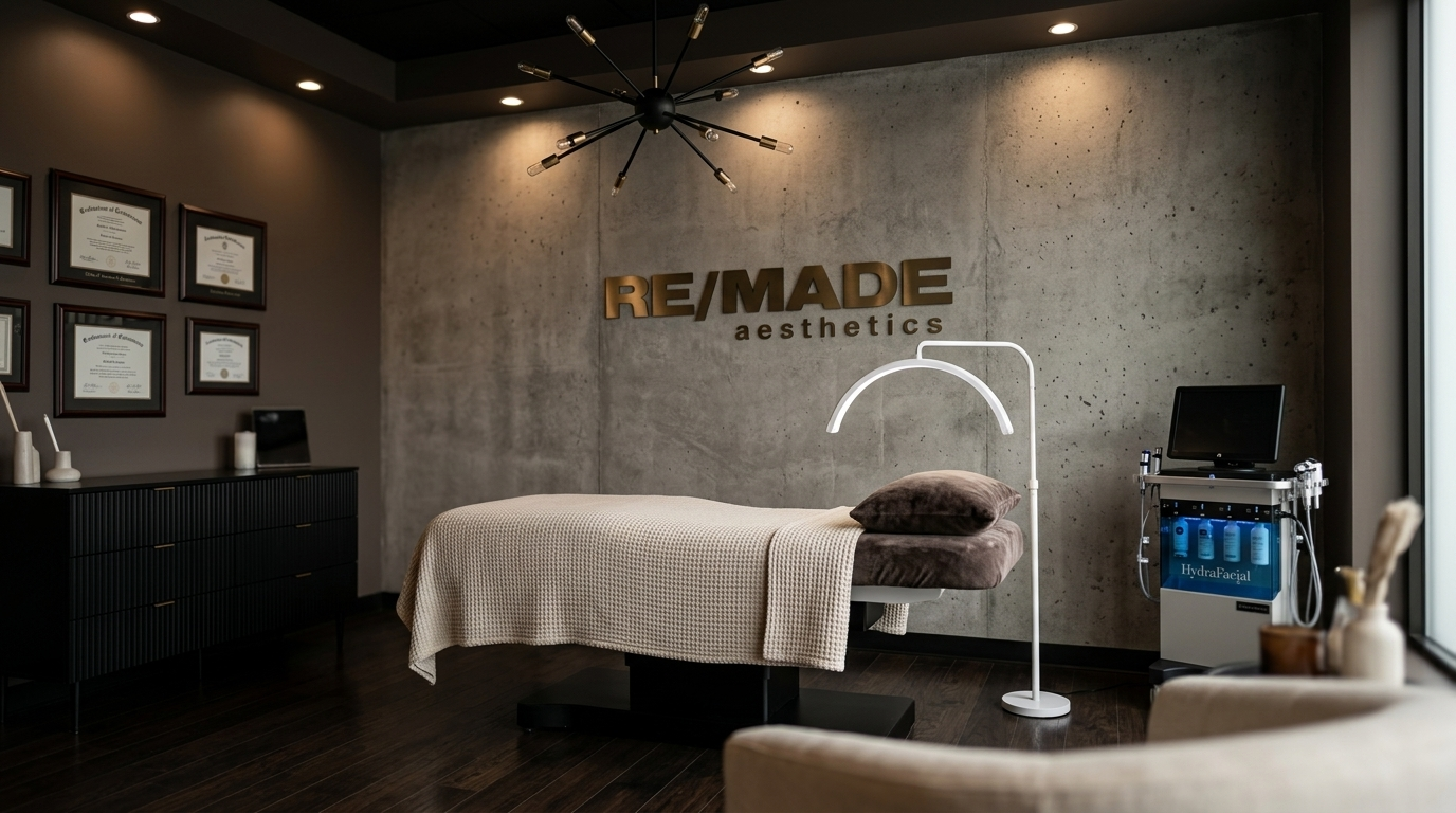 RE/MADE Esthetics med spa interior in Dearborn MI